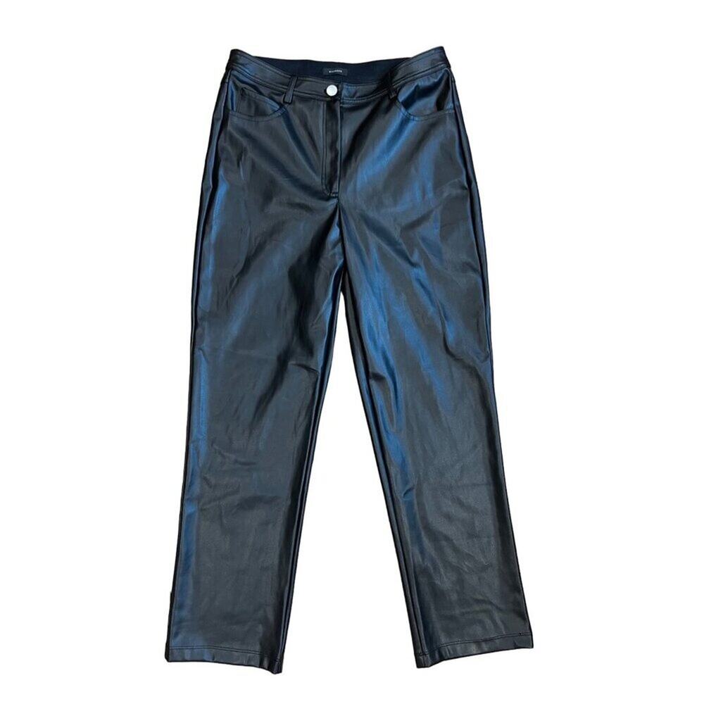 Halogen Faux Leather Pants, Size 6, NWOT